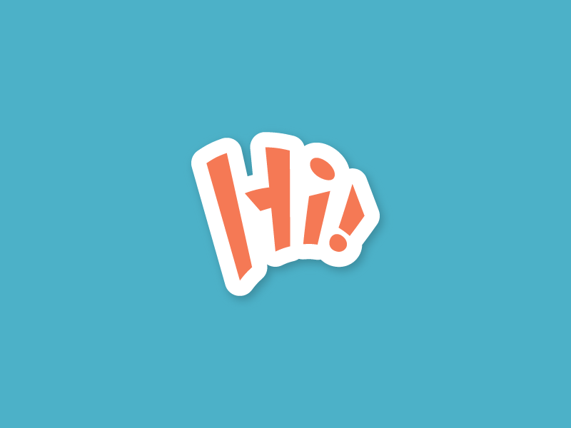 Hi! by Joe Thomas on Dribbble