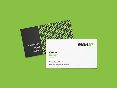 Manup Business Card business card