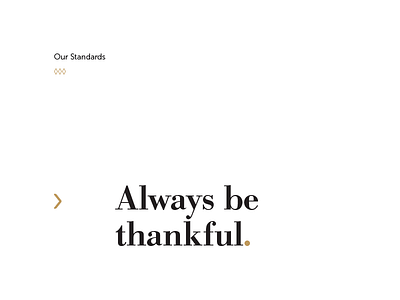 Always Be Thankful