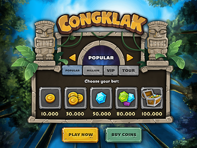 Game Congklak character design game gamedesign icon ui ux