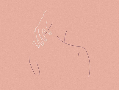 touch art artwork body graphic design hands illustration line art minimalism touch vector women
