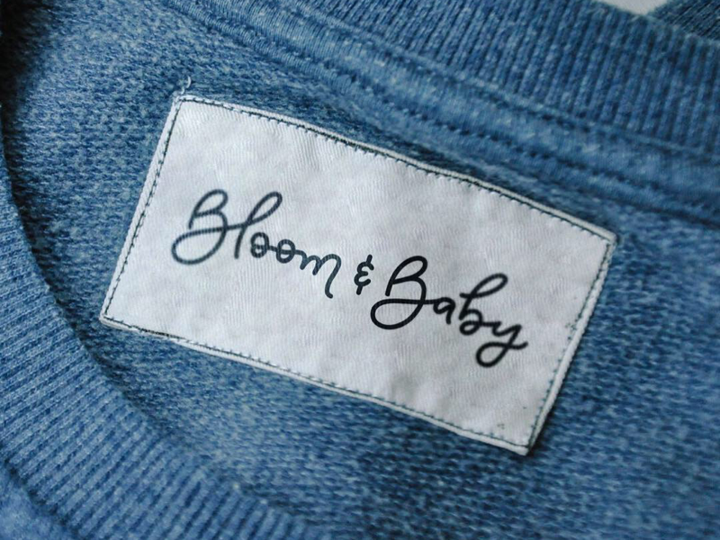 Baby clothing line logo monoline logo script logo hand lettered logo kids clothing baby logo clothing branding fashion branding clothing logo baby clothes logo baby clothing company logo