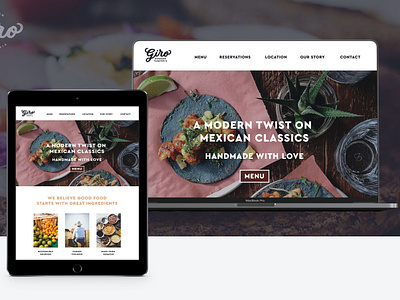 Restaurant Website - Mexican Restaurant