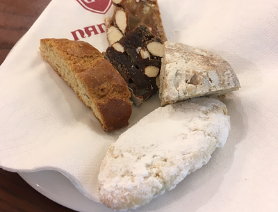 And dessert....... authentic florence foodie italy max swahn mouth watering sweets