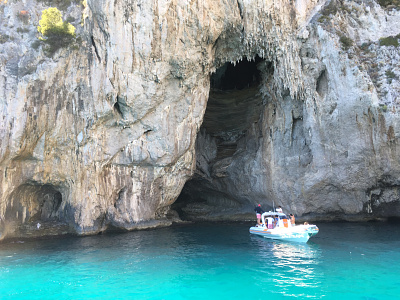 Blue Grotto, Amalfi italy