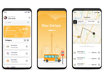 Sisu Sariya Bus Track app