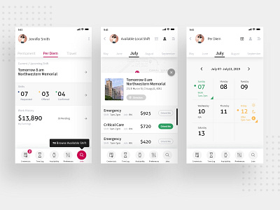 BME Mobile App Design app branding flat minimal typography ui ux