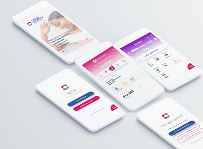 Mobile App_Concept app branding design flat graphic design identity minimal typography ui ux web website