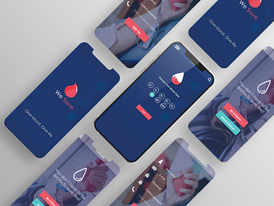 Donation App - UI Kit branding design graphic design illustration logo typography ui ux vector web