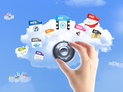 Acronis Cloud Storage files hand key safe sky