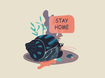 Stay home art character design graphic design illustrator minimal sketch vector