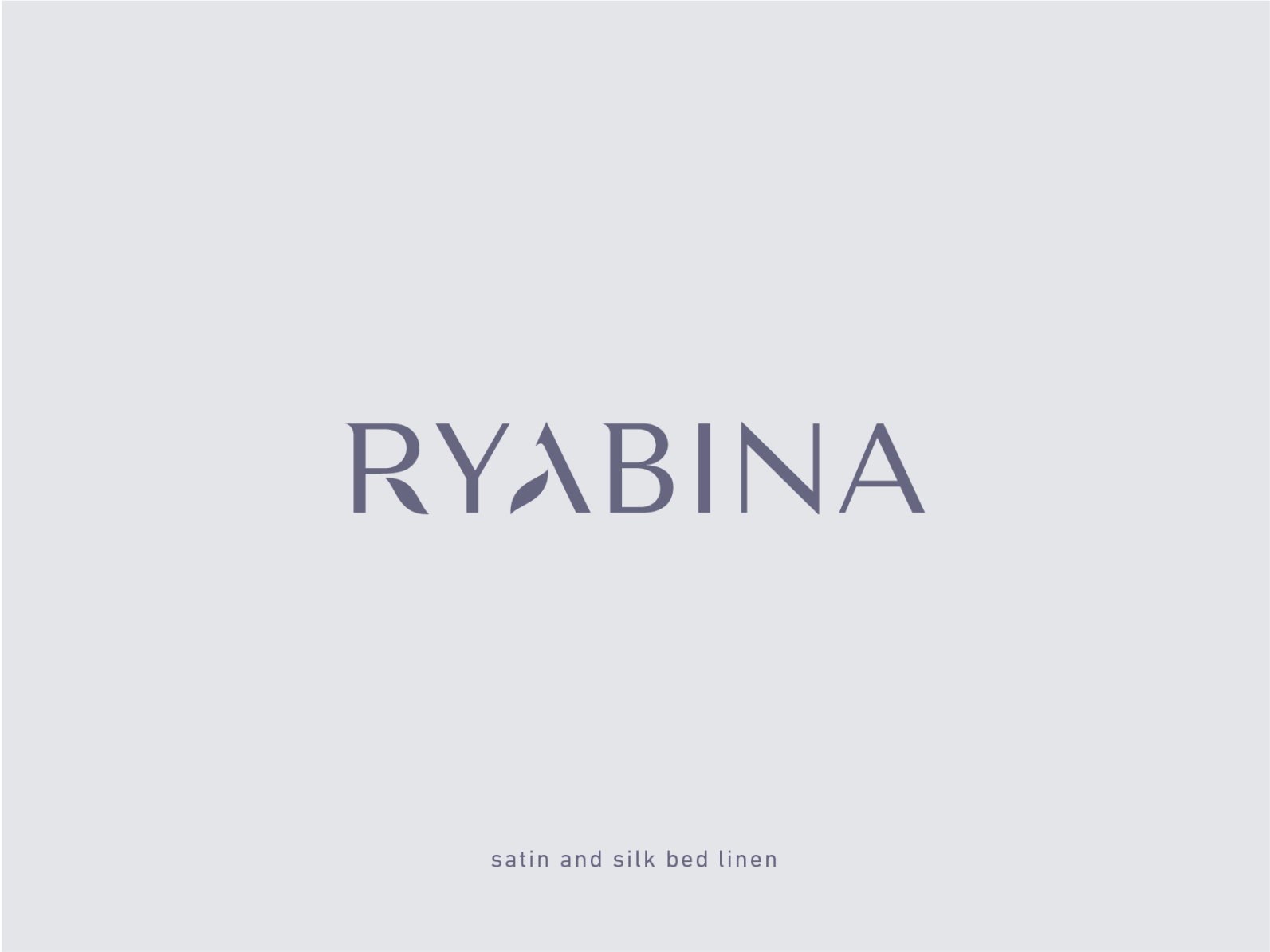 Logo for satin and silk bed linen brand by Vera Iva iwera on Dribbble