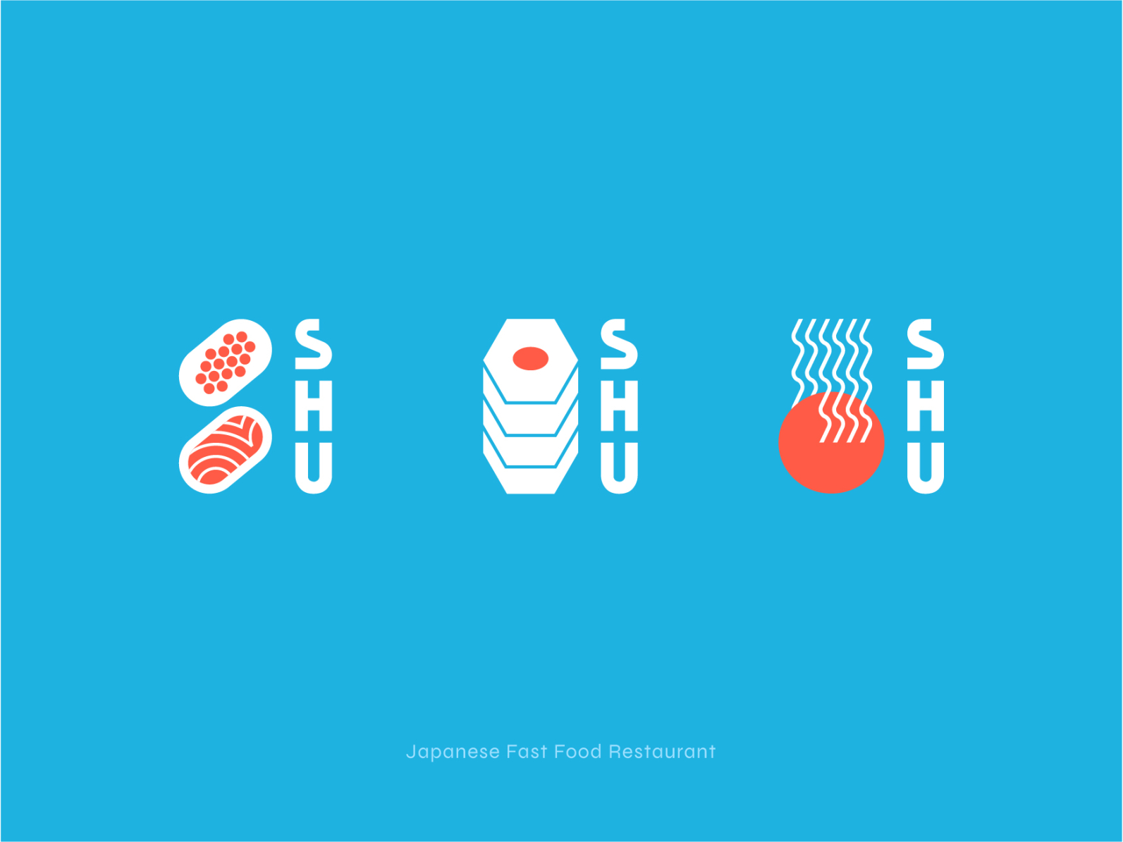 Logo for Japanese Restaurant SHU by Vera Iva iwera on Dribbble