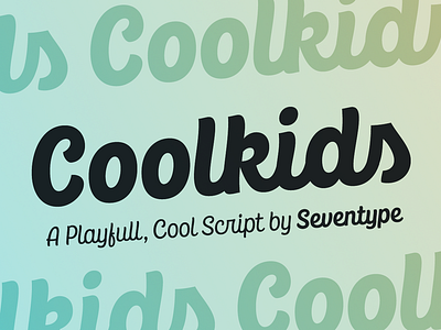 Coolkids brush font brush script cool coolkids font font design fonts playful script script font script fonts seventype type design type designer typeface typefaces