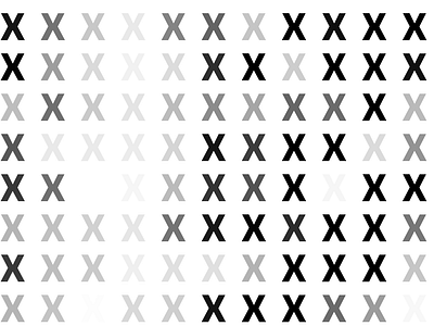 Letter X for 36 Days of Type