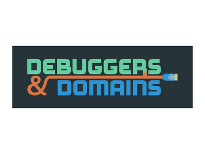 Debuggers and Domains Logo brand graphic design logo logo design