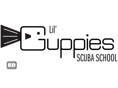 Scuba School Logo graphic design logo logo design
