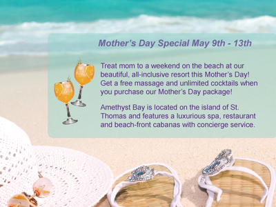 Amethyst Bay Mother's Day Ad advertisement graphic design