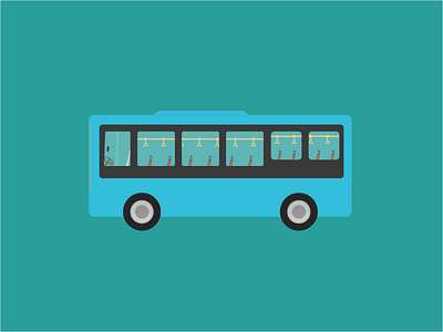 Bus illustration vector