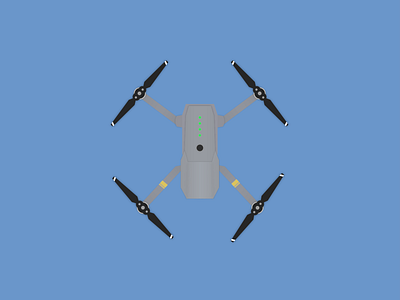 Drone illustration vector