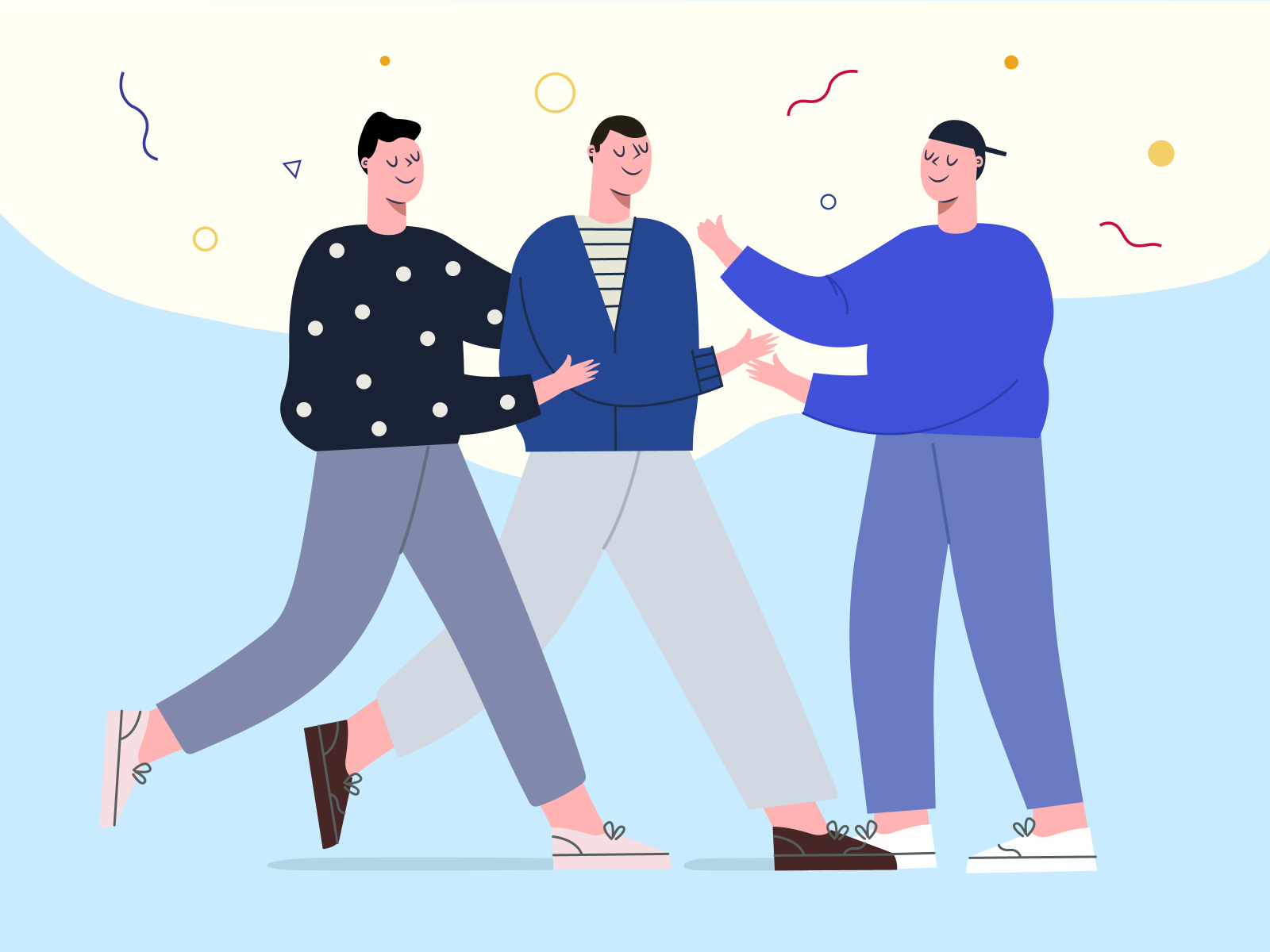 Friends by Leslie Soto Valenzuela on Dribbble