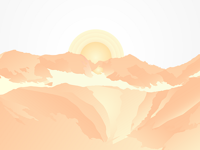 Mountain adventure canyon canyons daylight desert gradient graphic landscape mountain nature outdoors peak mountain shapes sunset travel vector wallpaper