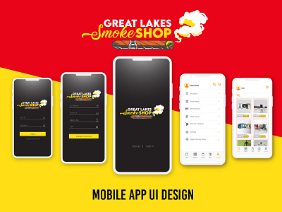 Great Lake Smoke Shop (Mobile Ui)