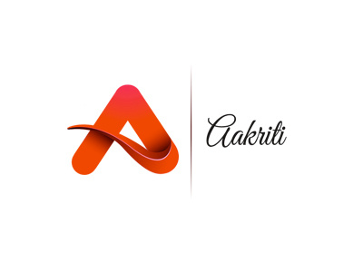Aakriti graphic design logo design