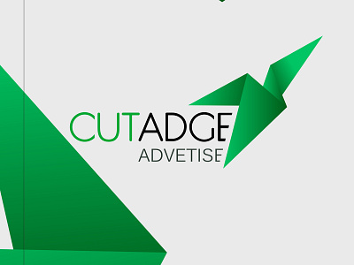 Cutadge logo design