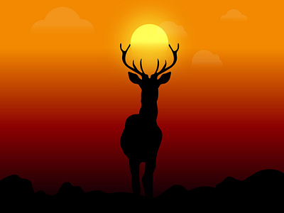 deer illustration