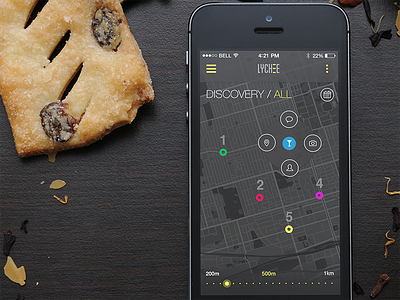 Map Pin Events Discovery app events ios map navigation pin ui