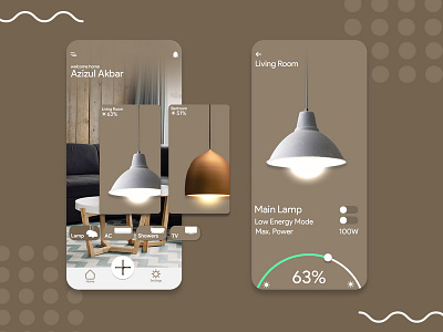 Smart Home App UI Design app app design design ui ux web