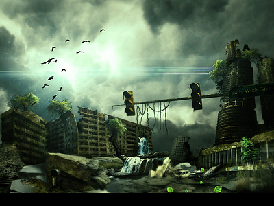 Apocalypse apocalypse art boris digital manipulation photoshop speedart wick