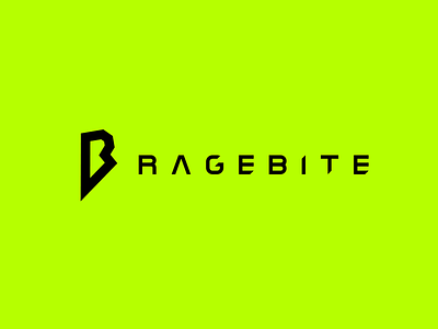 R A G E B I T E logo 2021 agency branding esports fresh gamiong graphic design logo modern motion graphics new ragebite studio