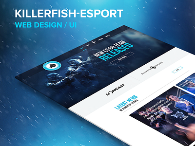 KILLERFISH eSport Web Design