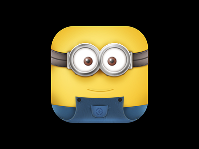 Minion Icon by Boris Wick on Dribbble