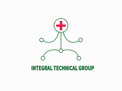 Integral Technical Group app brand branding design flat graphic design icon identity illustration ios lettering logo minimal mobile type ui vector web website