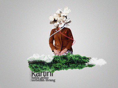 Kartini art collage art design hero hero design poster poster art