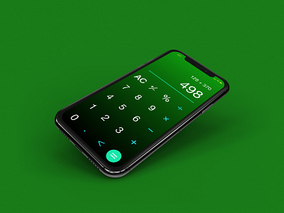 DailyUI  #004 - Calculator