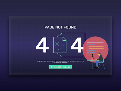 DailyUI #008 - 404 Page 404 404 error page adobe adobexd dailyui design minimal ui ux vector website