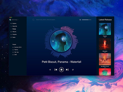 DailyUI #009 - Music Player