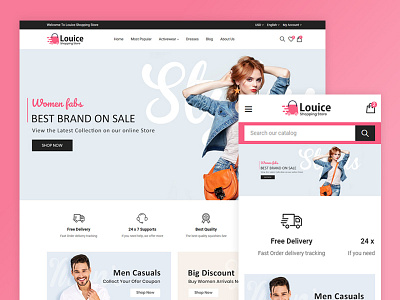 Louice Moda - Fashion Store Template