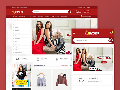 Revolve - Mega Fashion Store Template