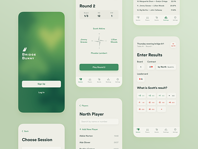 Bridge Game Assistant App Concept