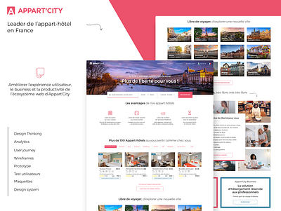 Appartcity design design system ui user experience user interface ux web