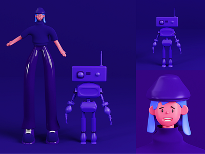 3D Character Design