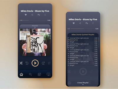 Daily UI #009 - Music Player