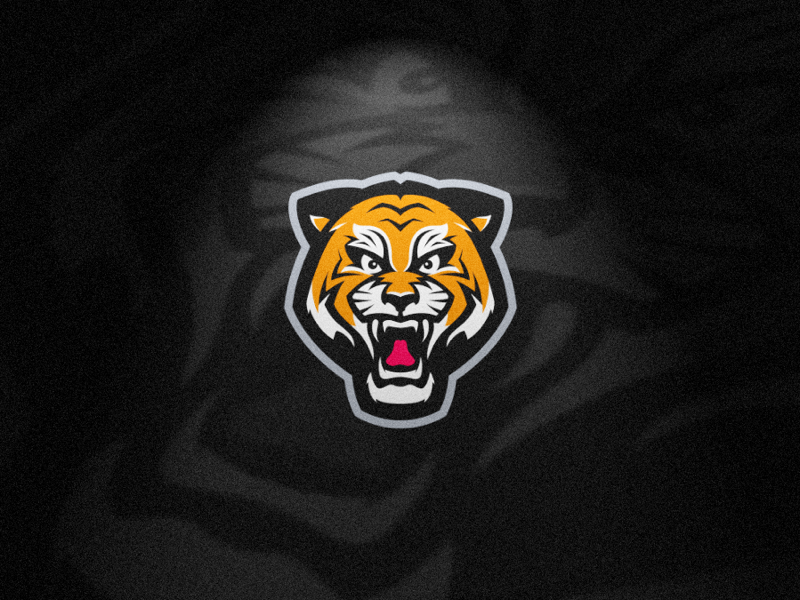 Tiger mascot logo by Antonio Velázquez on Dribbble