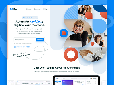 fincify. | A SaaS Product Landing Page