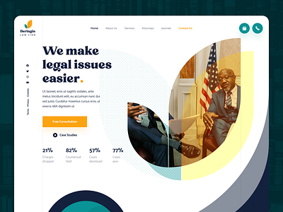 A Law Firm Website Design Concept